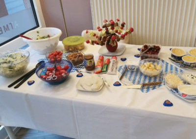 cafe wert.voll in Willich, Begegnungscafé, Buffet zum Geburtstag